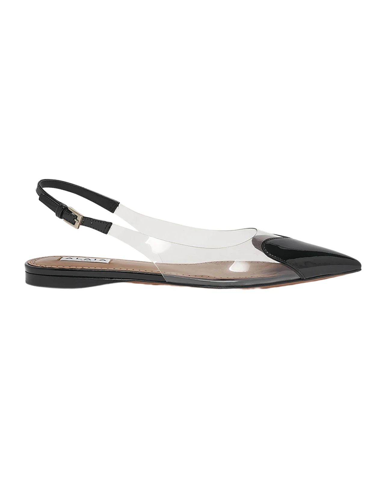 Coeur Heart Clear Slingback Ballerina Flats Coeur Heart Clear Slingback Ballerina Flats