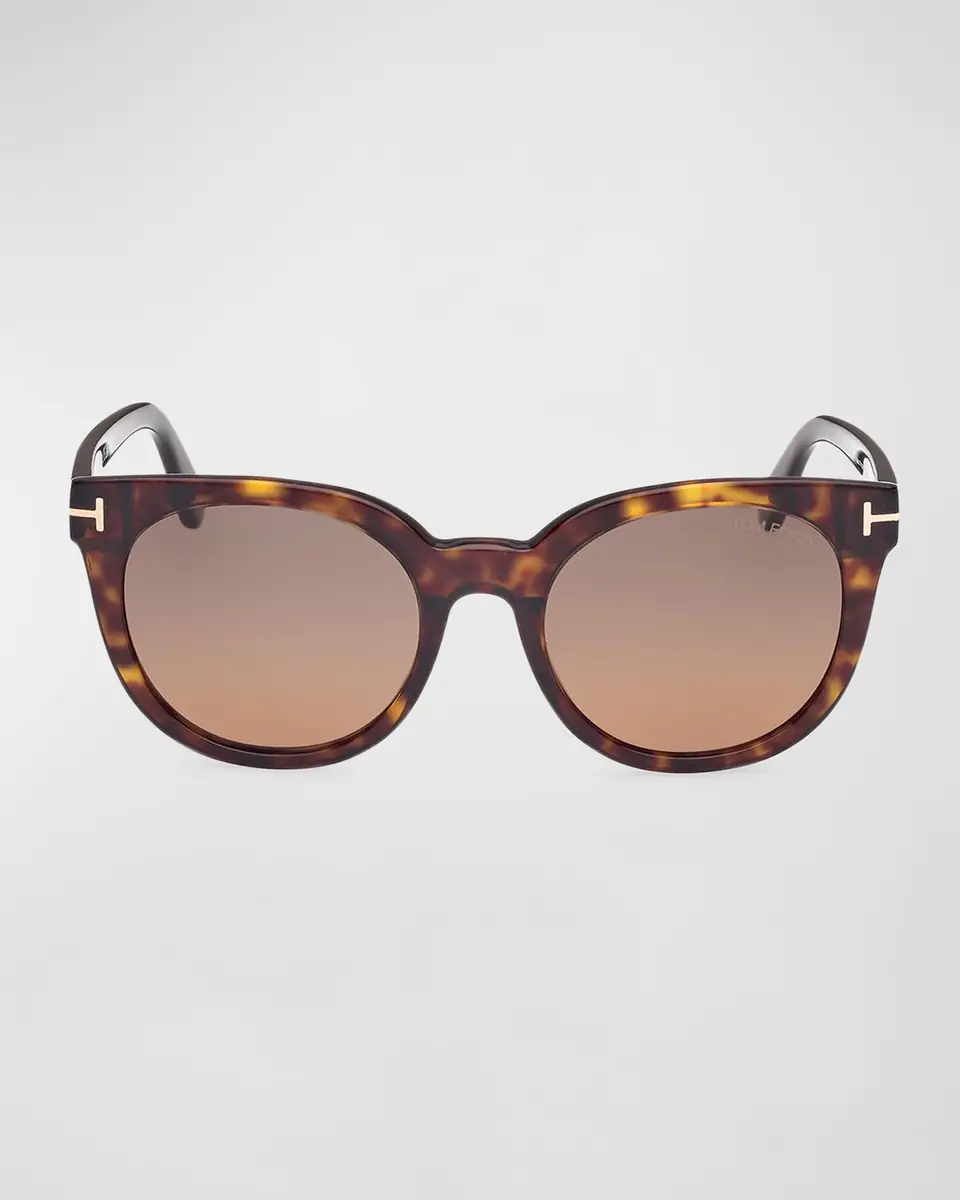 Tom Ford Moira Acetate Butterfly Sunglasses | Thumbnail 3