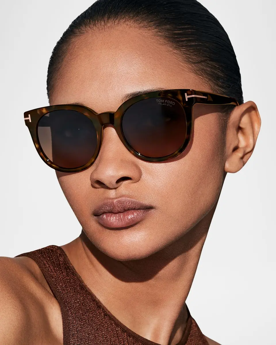 Tom Ford Moira Acetate Butterfly Sunglasses | Thumbnail 5