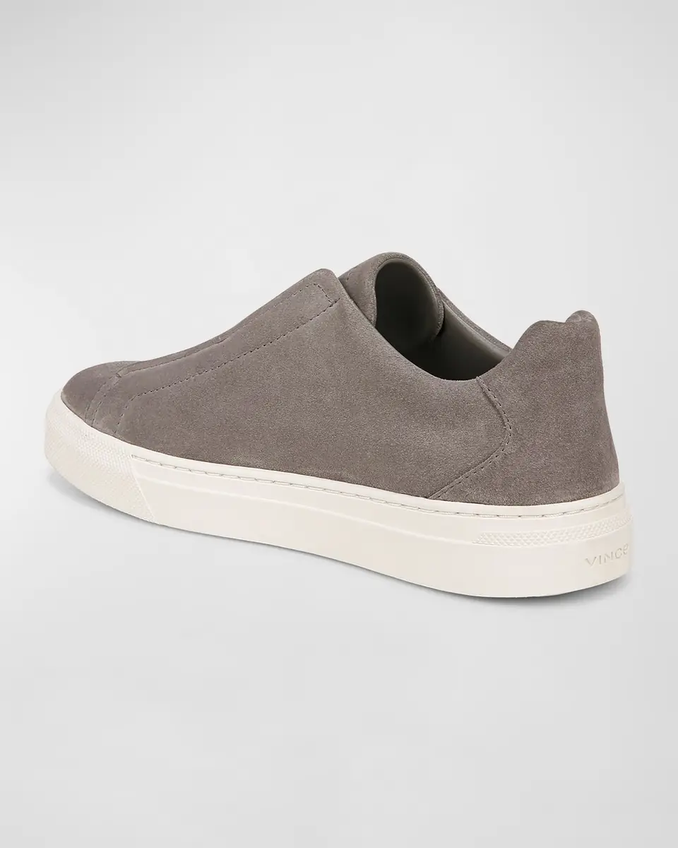 Vince Men's Lakewood Suede Low-Top Sneakers | Thumbnail 3 Vince Men's Lakewood Suede Low-Top Sneakers | Thumbnail 3
