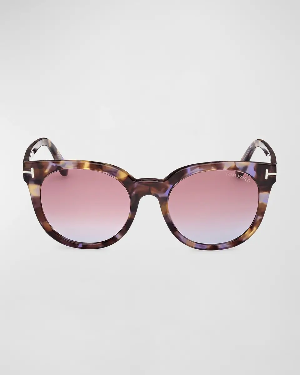 Tom Ford Moira Acetate Butterfly Sunglasses | Thumbnail 3
