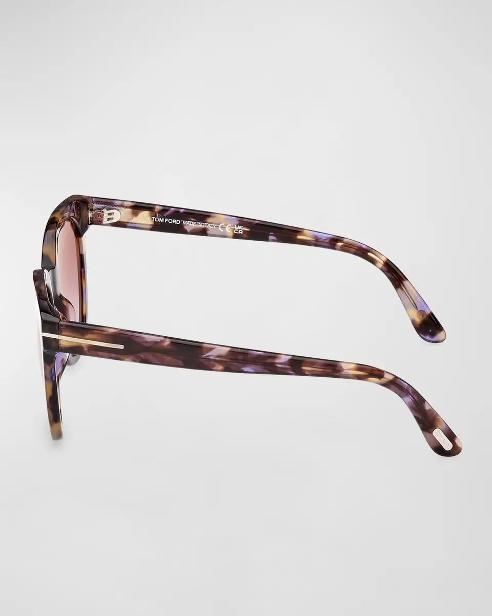 Tom Ford Moira Acetate Butterfly Sunglasses | Thumbnail 4