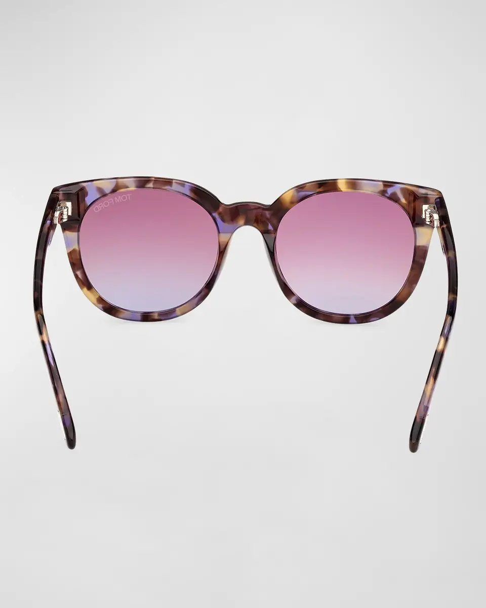 Tom Ford Moira Acetate Butterfly Sunglasses | Thumbnail 5