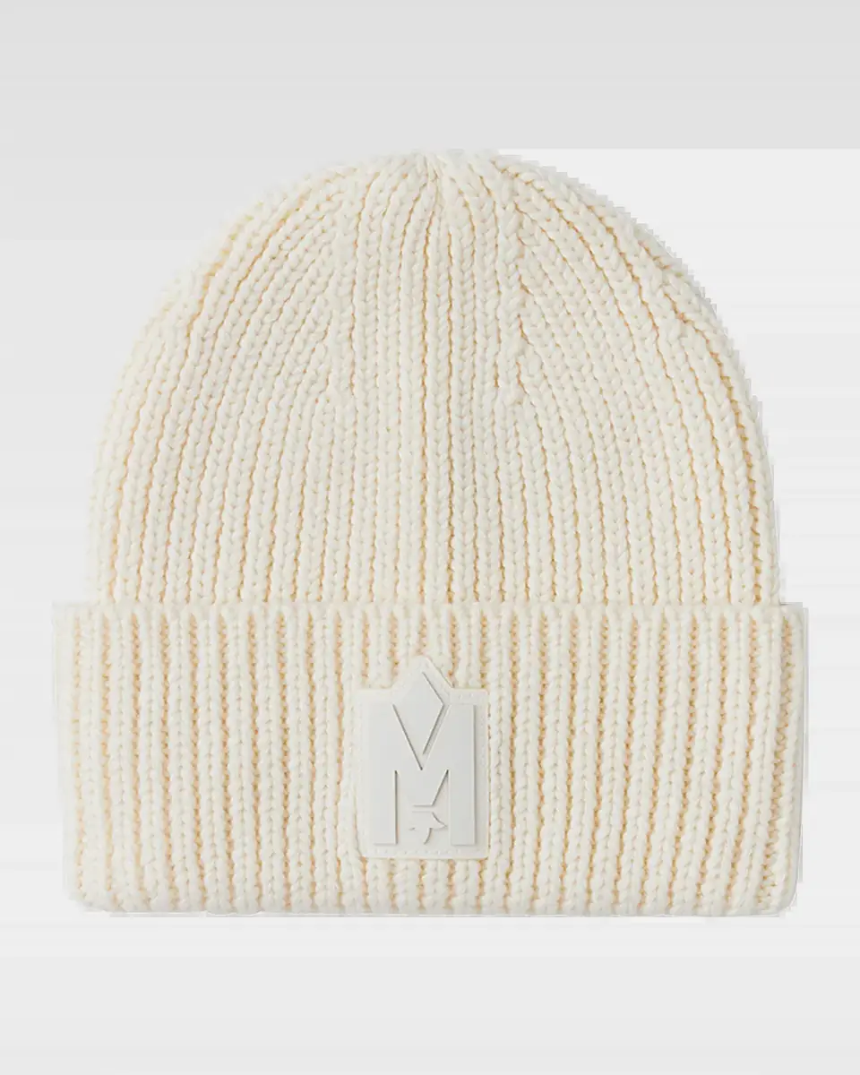 Mackage Men's M-Logo Patch Beanie Hat | Thumbnail 2