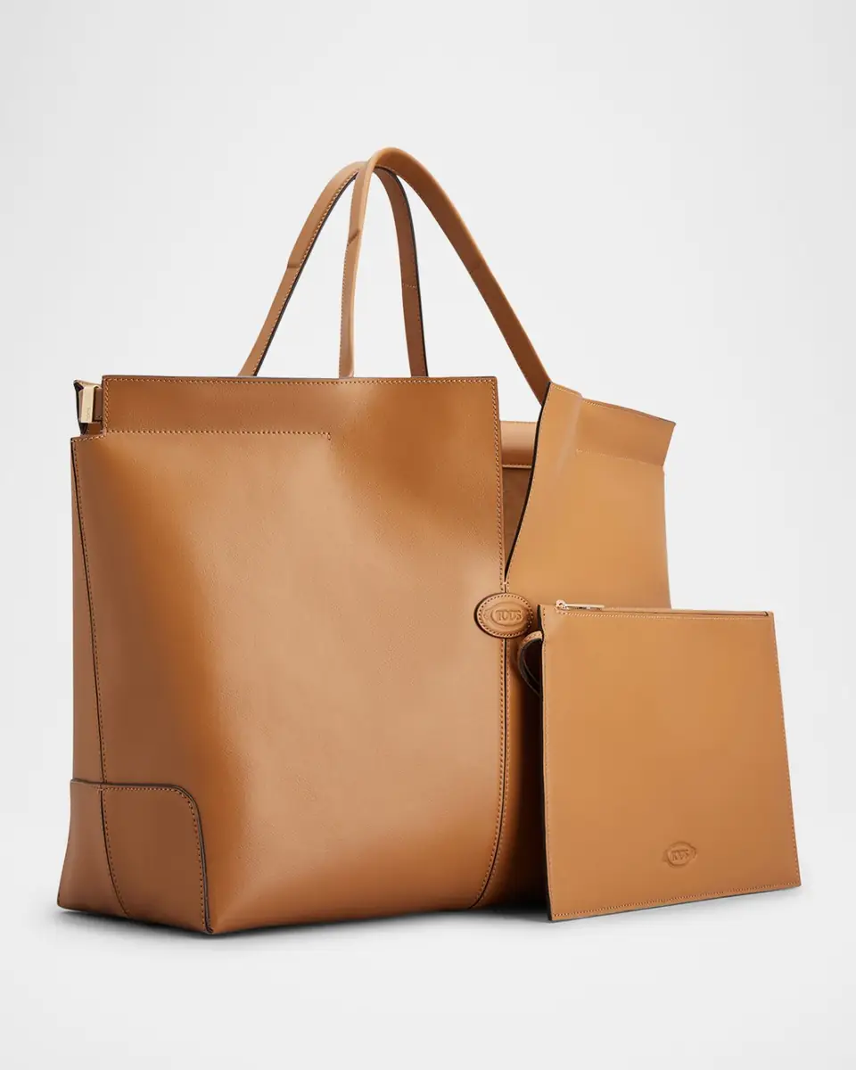 Tod's Medium Leather Di Folio Tote Bag | Thumbnail 5 Tod's Medium Leather Di Folio Tote Bag | Thumbnail 5
