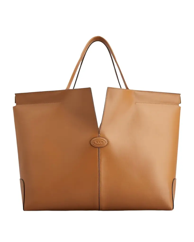 Tod's Medium Leather Di Folio Tote Bag | Image 1 Tod's Medium Leather Di Folio Tote Bag | Image 1