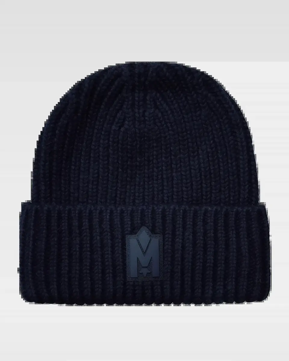 Mackage Men's M-Logo Patch Beanie Hat | Thumbnail 2