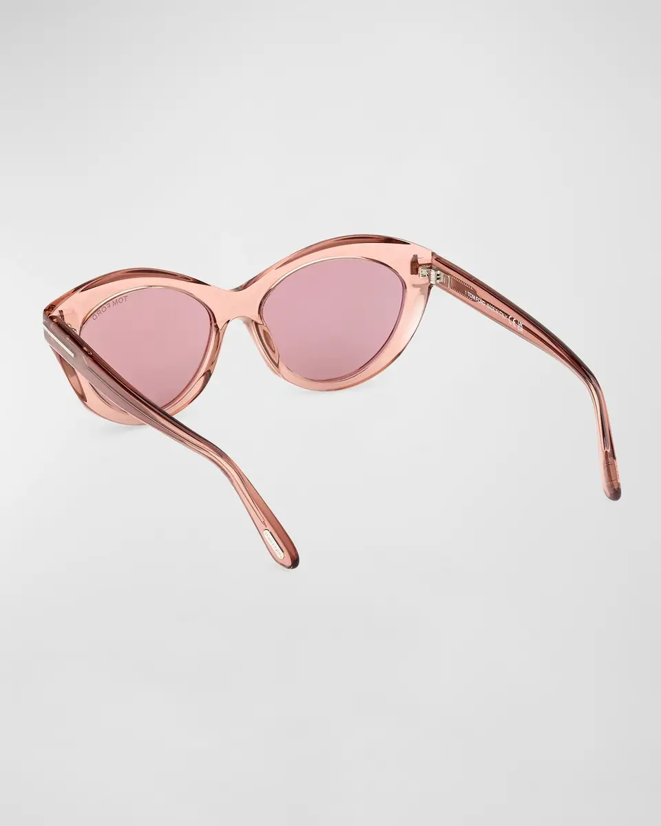 Tom Ford Toni Acetate Oval Sunglasses | Thumbnail 2 Tom Ford Toni Acetate Oval Sunglasses | Thumbnail 2