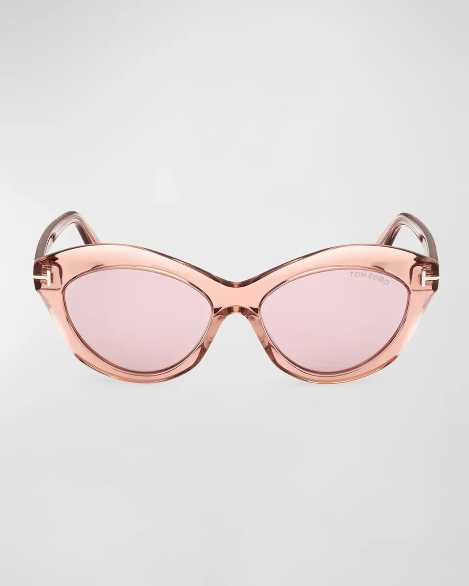 Tom Ford Toni Acetate Oval Sunglasses | Thumbnail 3 Tom Ford Toni Acetate Oval Sunglasses | Thumbnail 3
