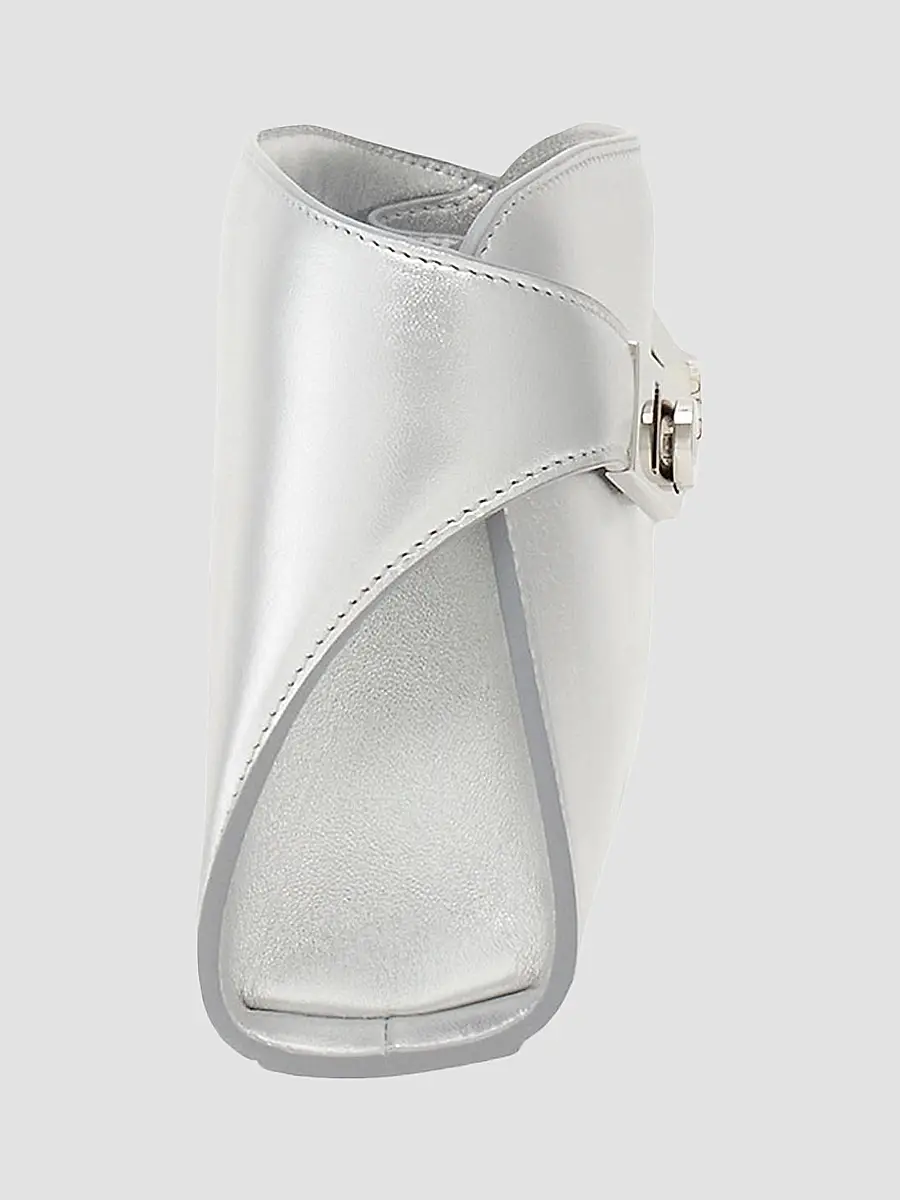 Ferragamo Women's Hug Metallic Leather Crossbody Bag | Thumbnail 3 Ferragamo Women's Hug Metallic Leather Crossbody Bag | Thumbnail 3