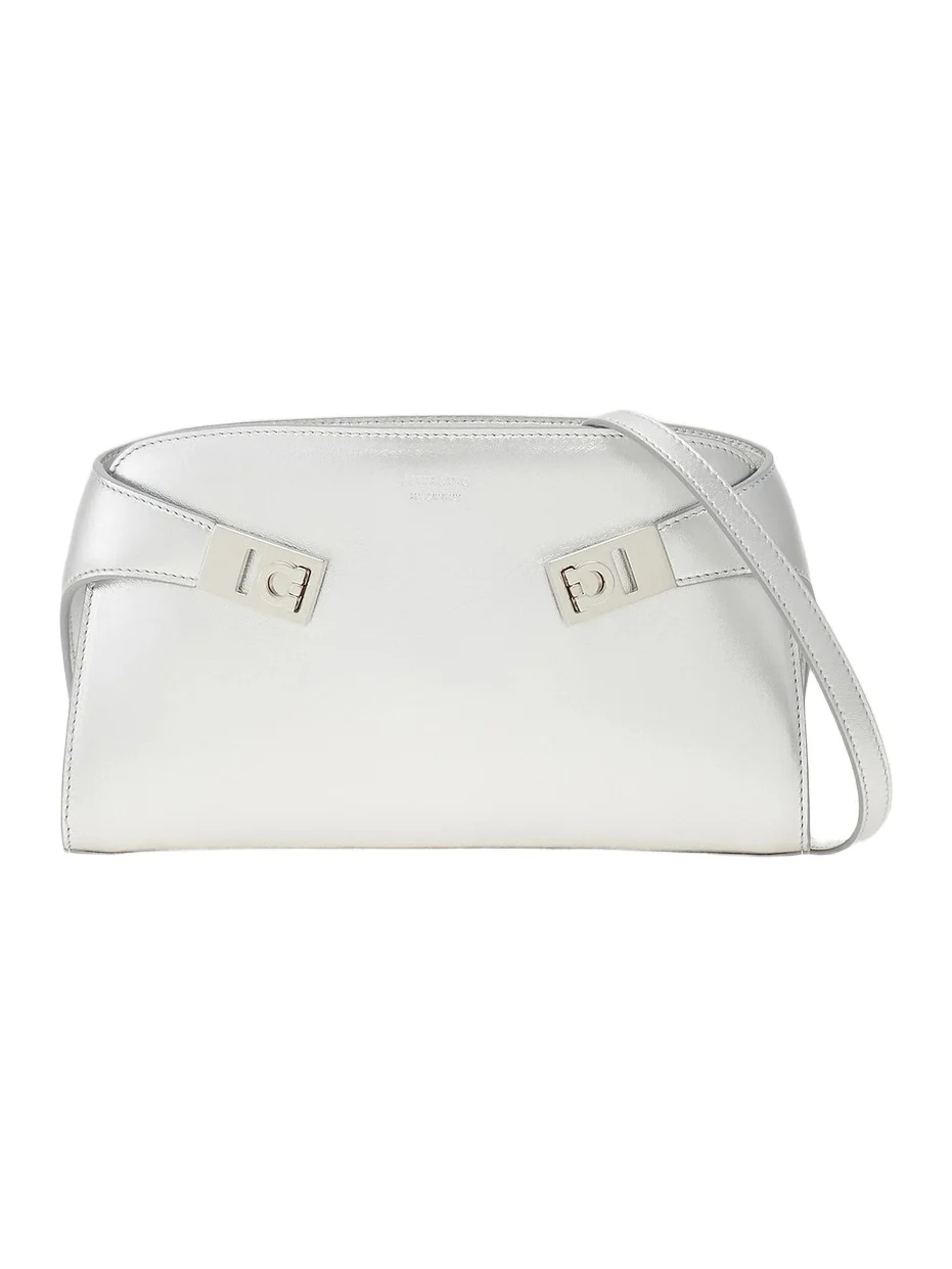 Women's Hug Metallic Leather Crossbody Bag Women's Hug Metallic Leather Crossbody Bag