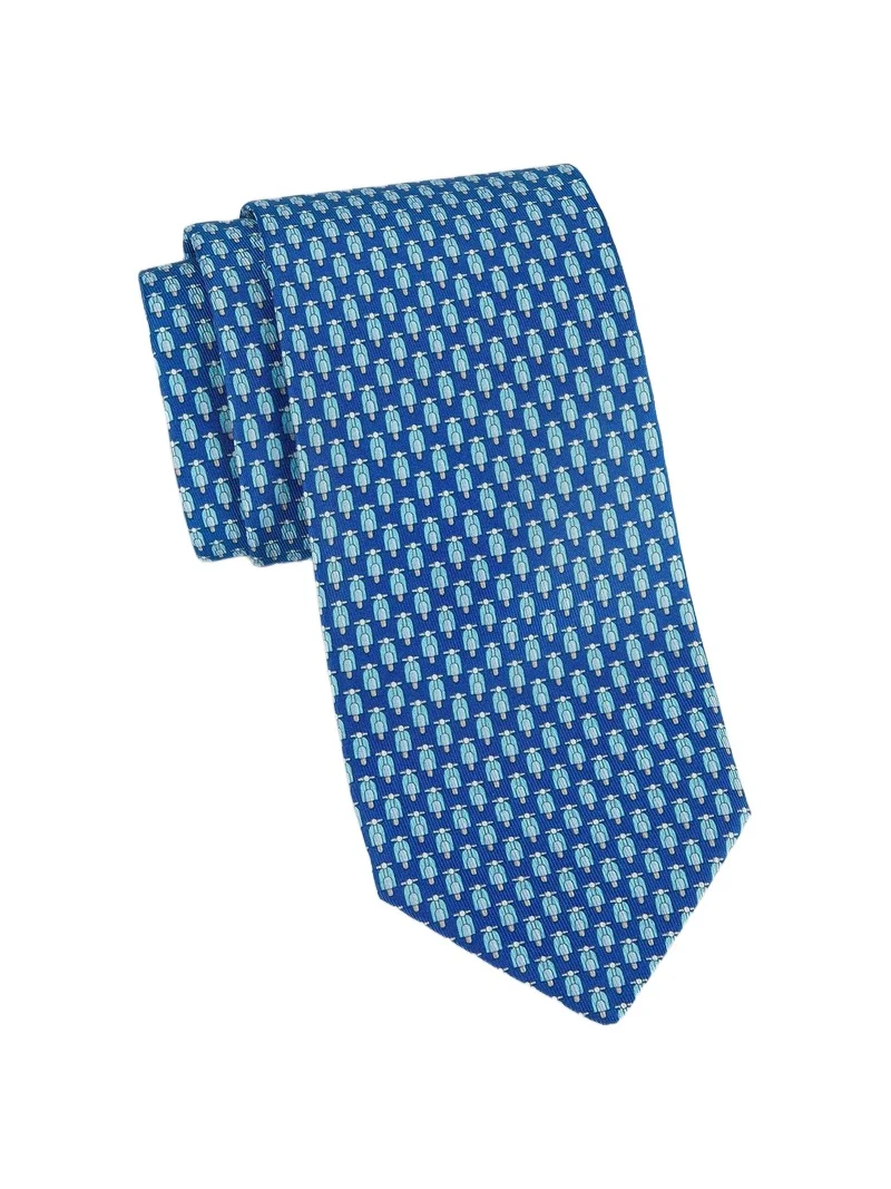 Ferragamo Men's Zesta Silk Tie