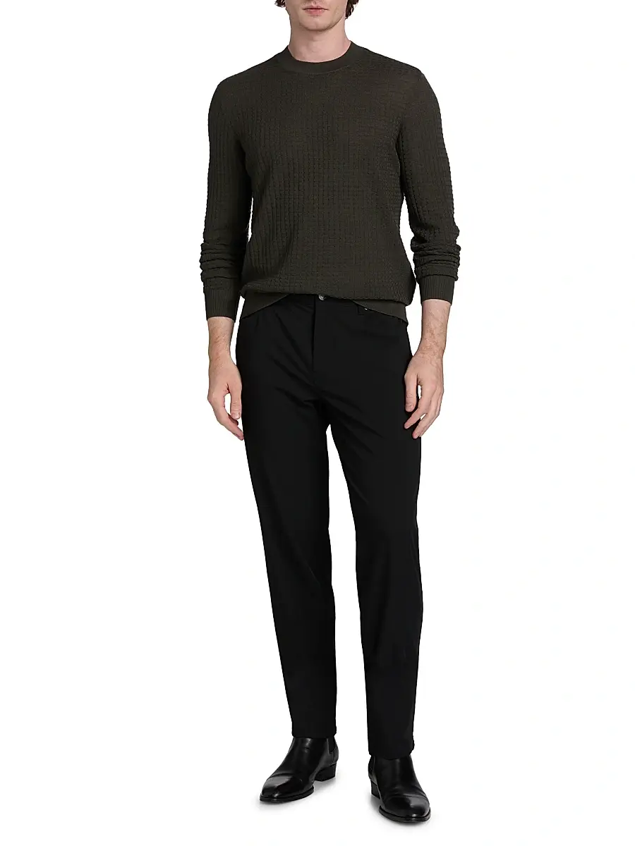 Emporio Armani Men's Stretch Tech Five-Pocket Pants | Thumbnail 2 Emporio Armani Men's Stretch Tech Five-Pocket Pants | Thumbnail 2