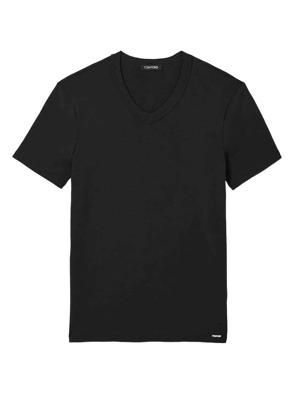 Tom Ford Men's Stretch-Cotton V-Neck T-Shirt
