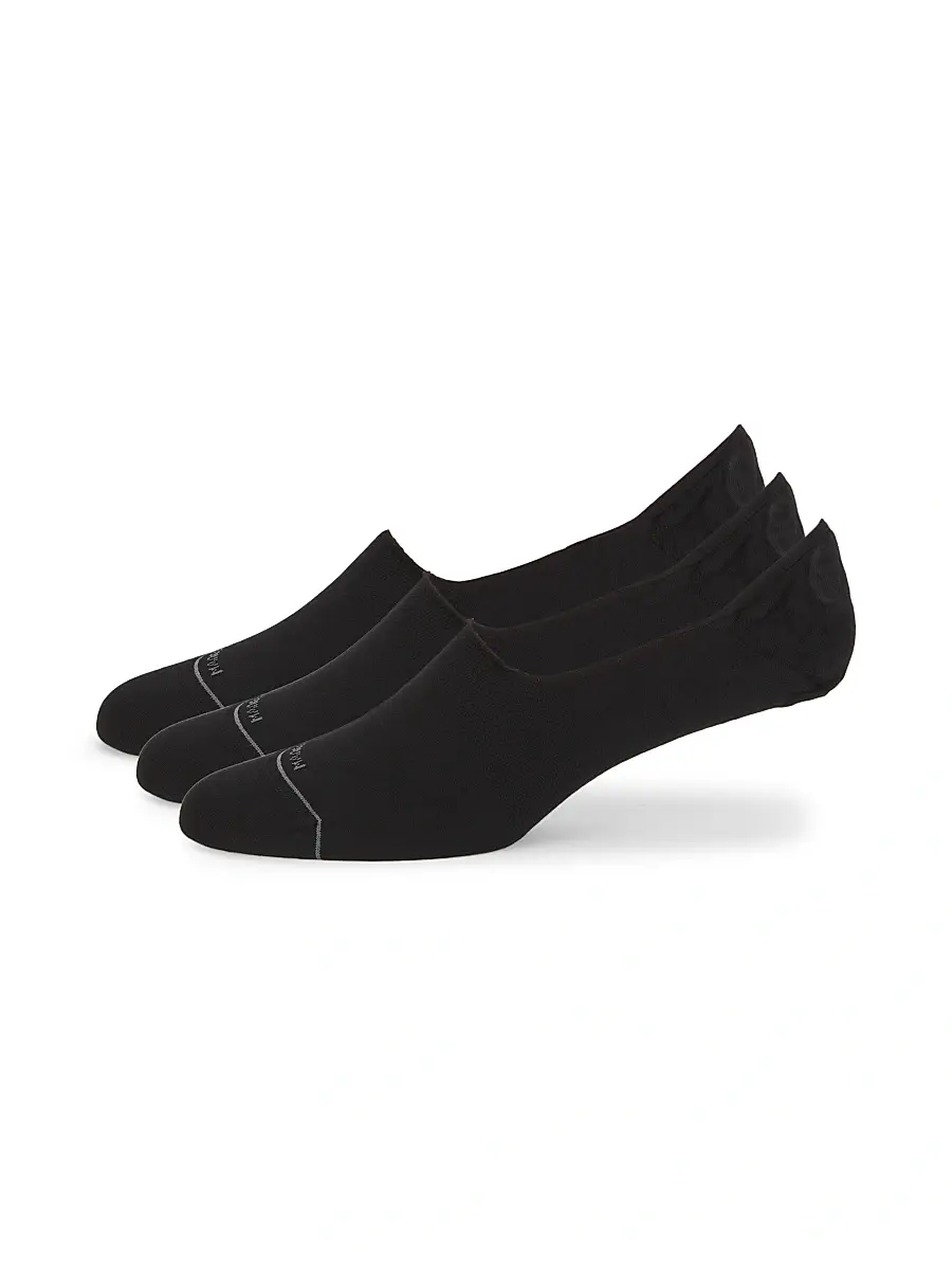 Marcoliani Men's Invisible Touch 3-Pair No-Show Sock Set | Image 1 Marcoliani Men's Invisible Touch 3-Pair No-Show Sock Set | Image 1