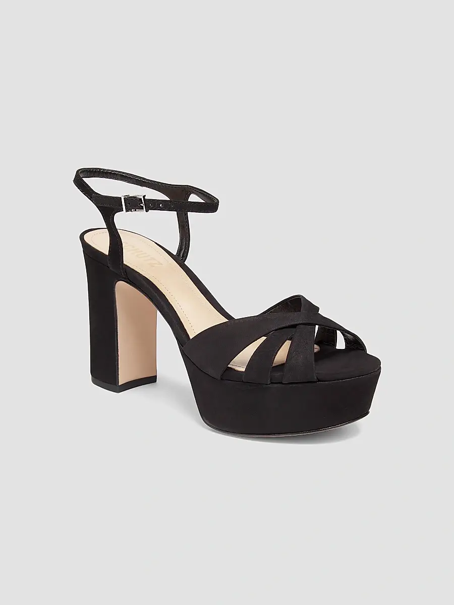 Schutz Women's Keefa Suede Platform Sandals | Thumbnail 2 Schutz Women's Keefa Suede Platform Sandals | Thumbnail 2