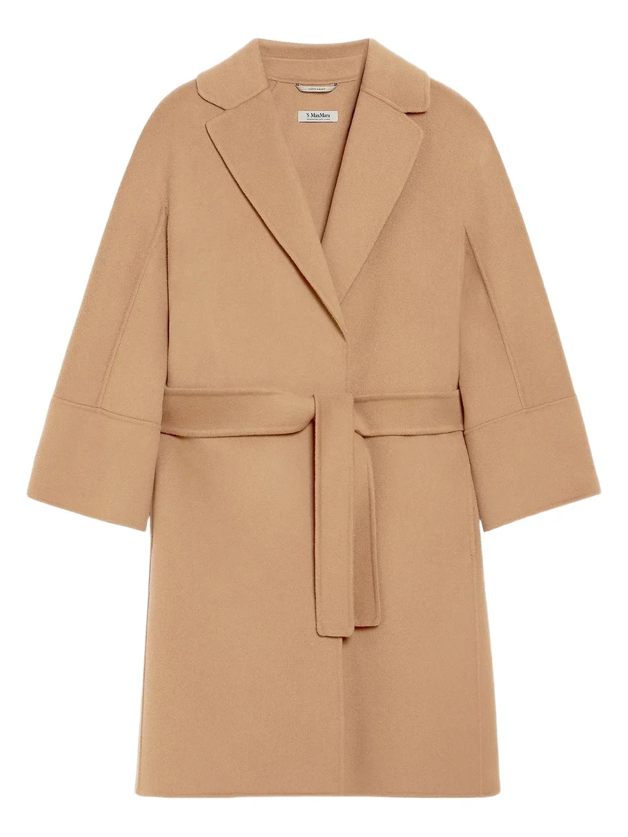 Max Mara Women's Short Double Faced Wool Coat