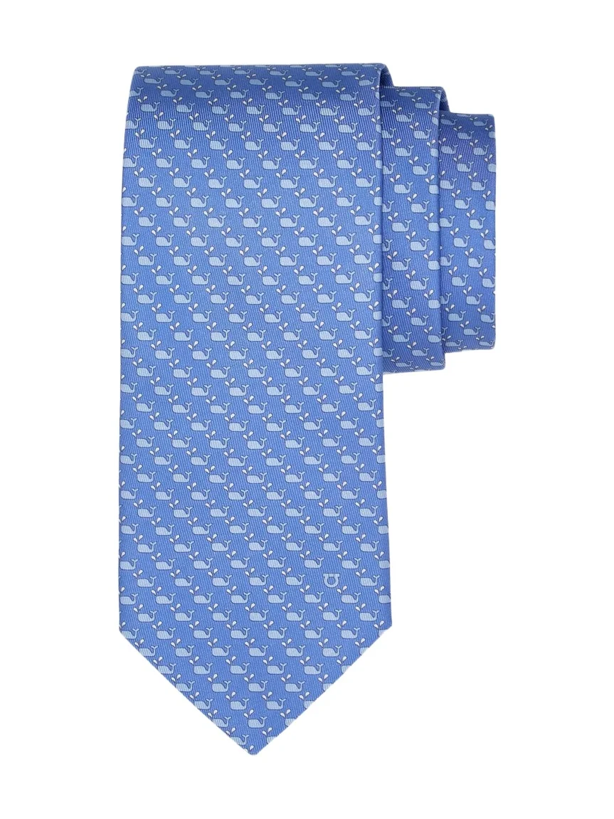 Men's Alice Printed Silk Tie