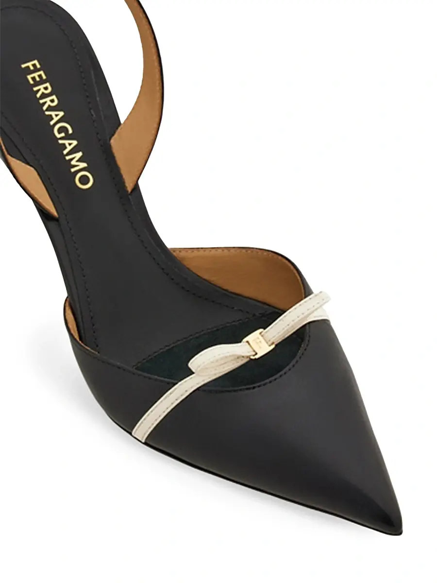 Ferragamo Women's Gylla 70MM Patent Leather Pumps | Thumbnail 5 Ferragamo Women's Gylla 70MM Patent Leather Pumps | Thumbnail 5
