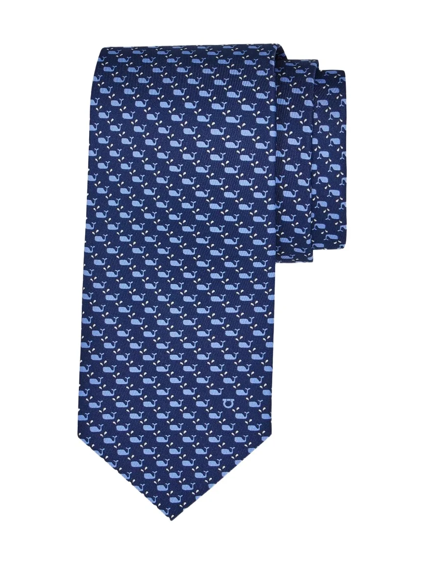 Men's Alice Printed Silk Tie