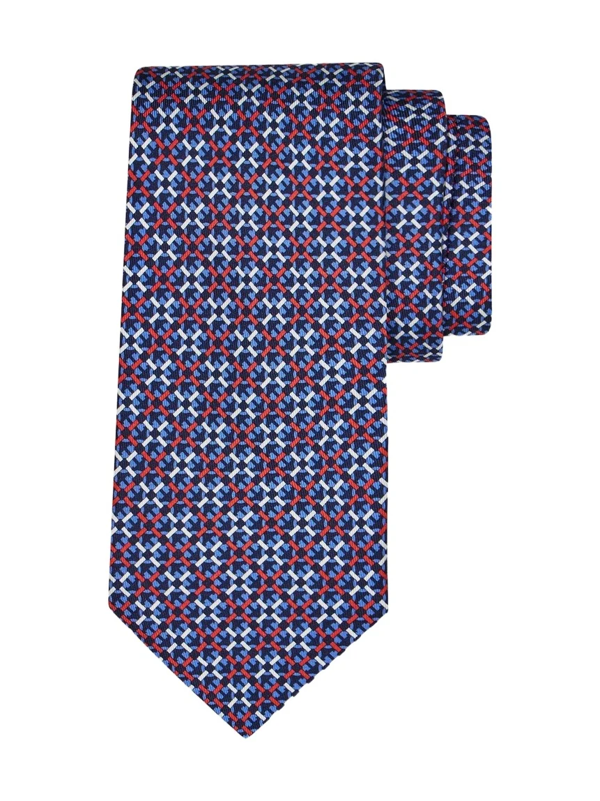 Men's Anteo Gancio Woven Silk Tie