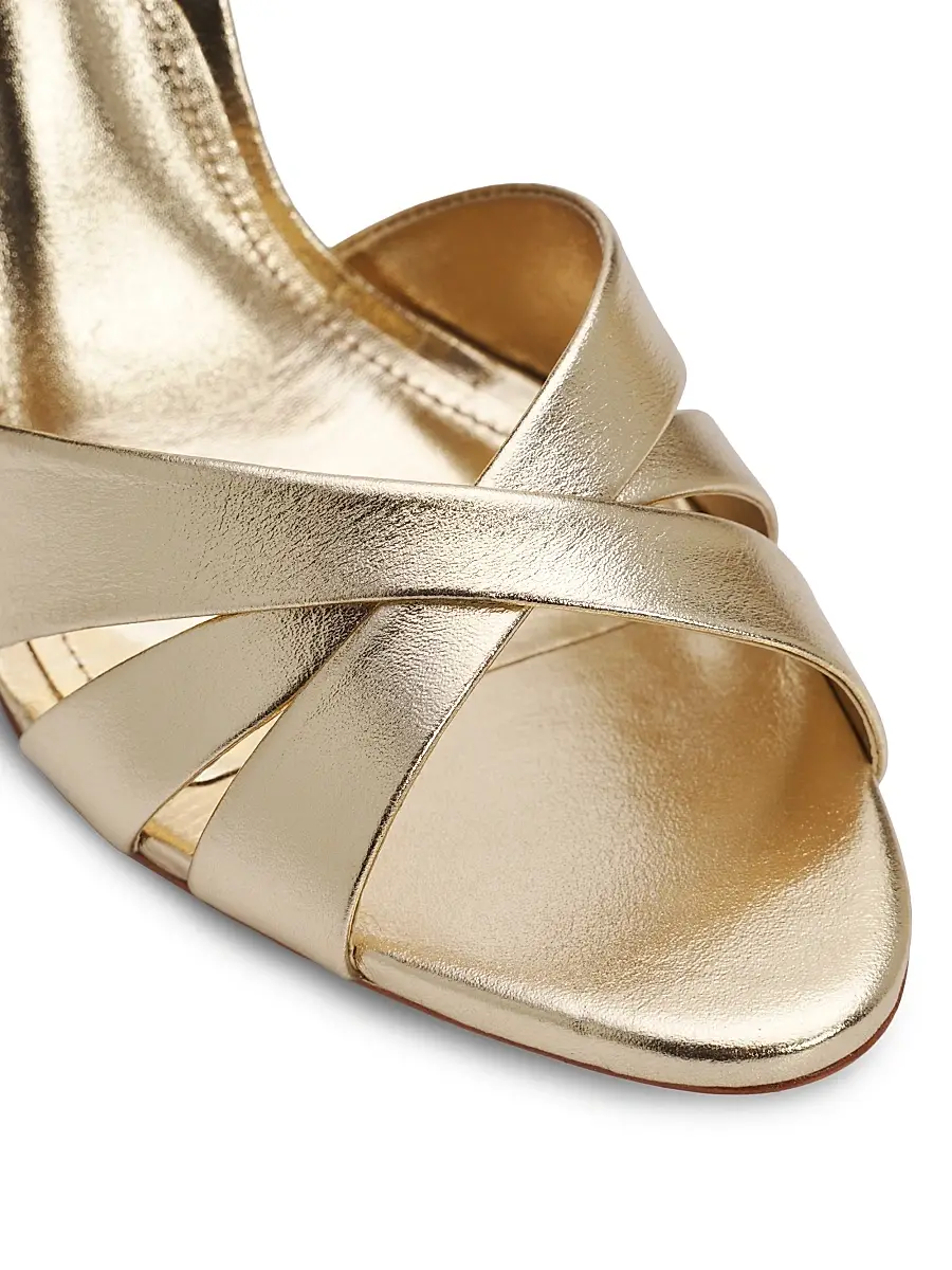 Schutz Women's Keefa 110MM Leather Sandals | Thumbnail 5 Schutz Women's Keefa 110MM Leather Sandals | Thumbnail 5