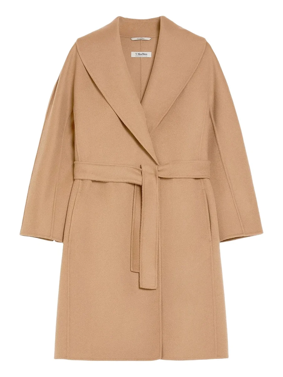 Max Mara Women's Double Faced Wool Robe Coat