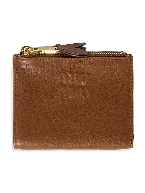 Women's Small Nappa Leather Wallet Women's Small Nappa Leather Wallet