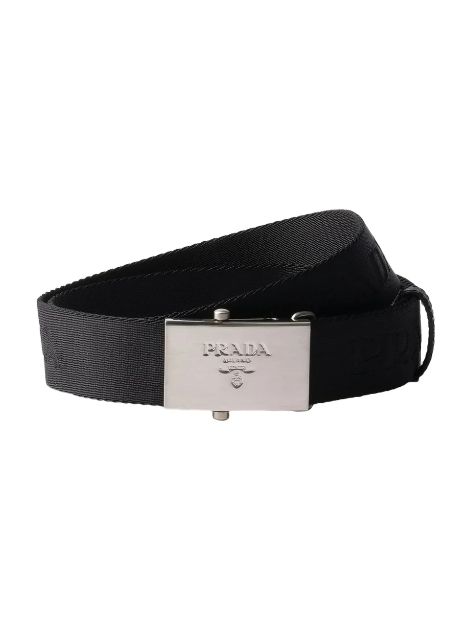 Prada Men's Cotton Tape Belt