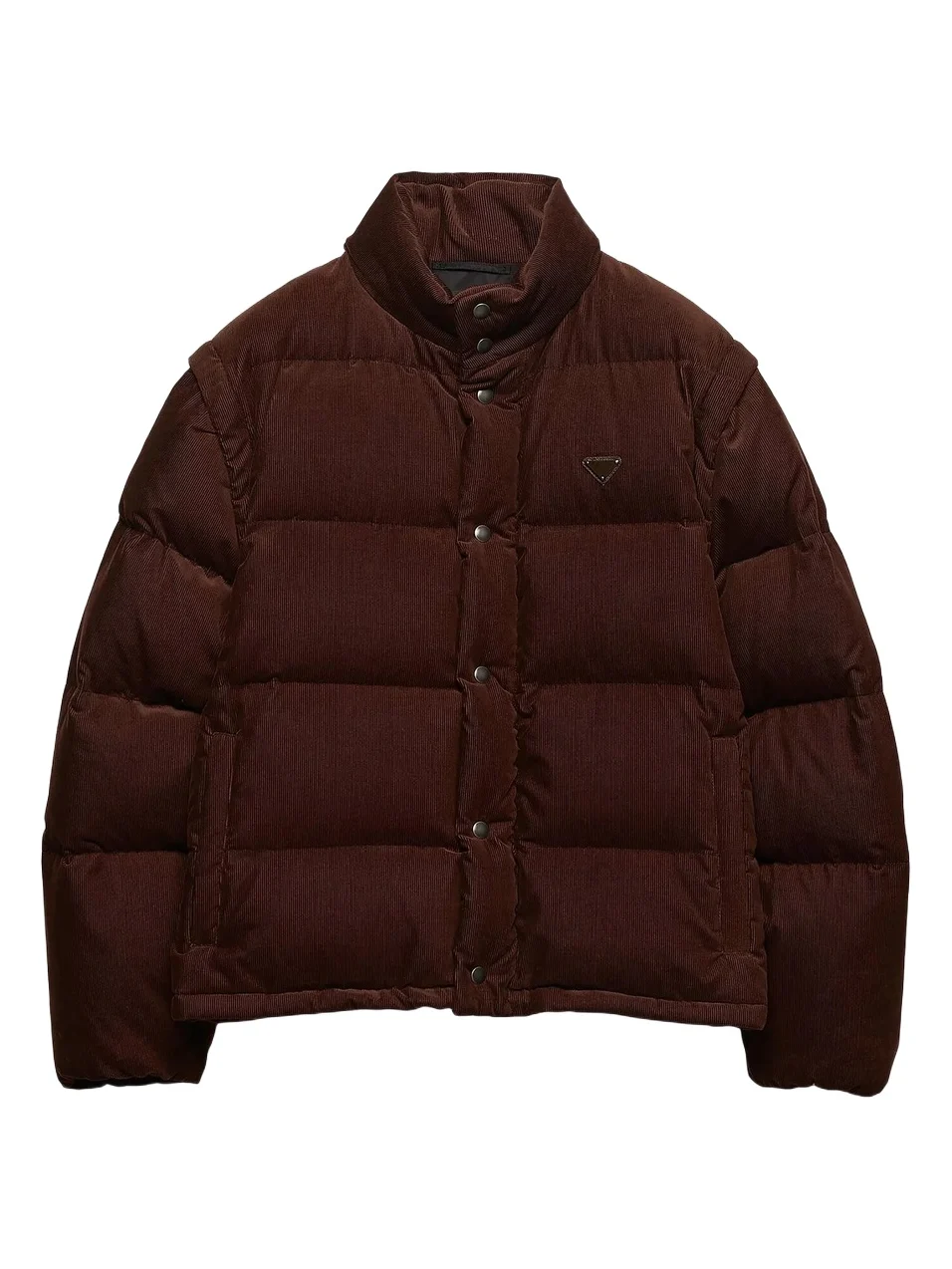 Men's Medium-Weight Corduroy Down Jacket