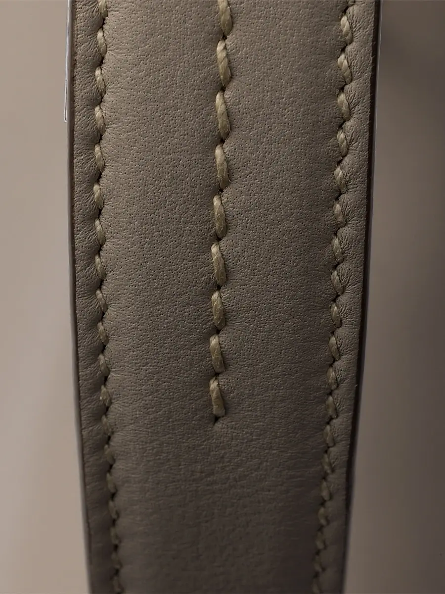 Prada Women's Soft Sound Leather Shoulder Bag - Grey | Thumbnail 5 Prada Women's Soft Sound Leather Shoulder Bag - Grey | Thumbnail 5