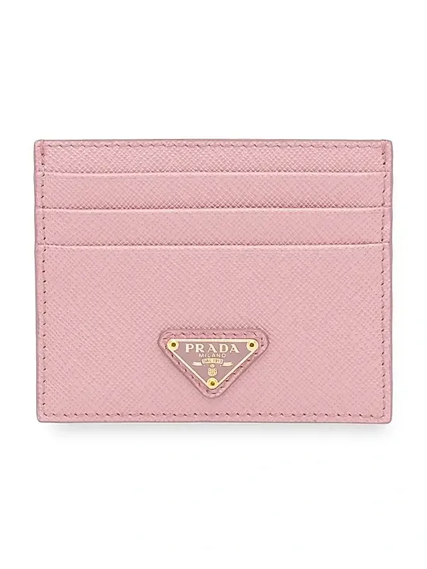 Prada Women's Saffiano Leather Card Holder