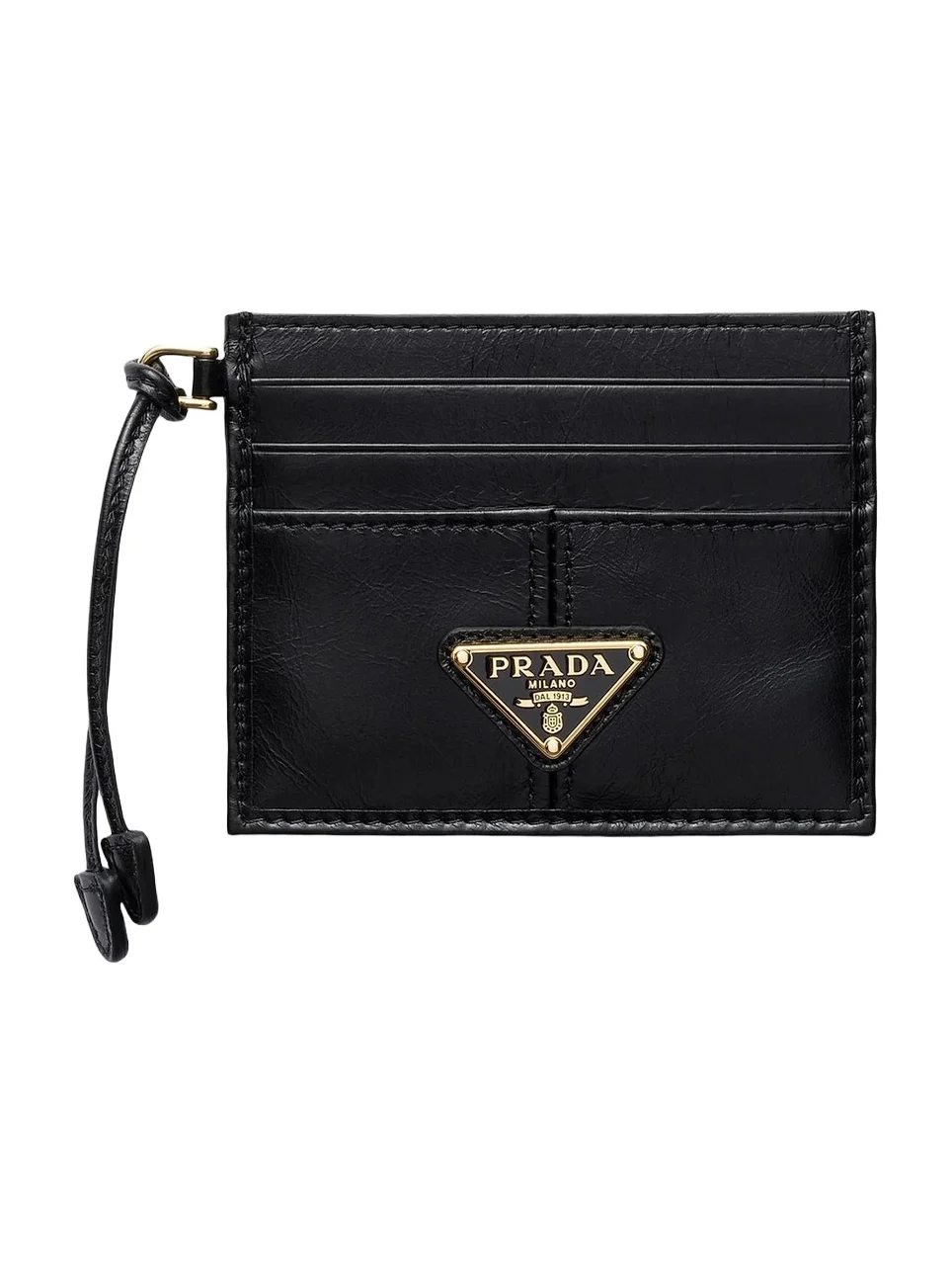 Prada Women's Leather Card Holder