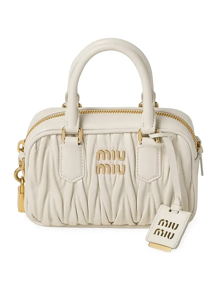 Women's Arcadie Matelassé Nappa Leather Bag Women's Arcadie Matelassé Nappa Leather Bag