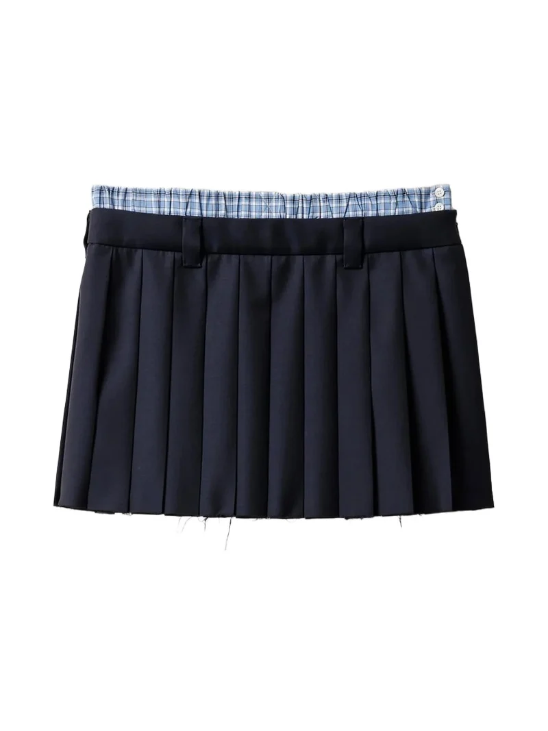 Women's Pleated Batavia Mini-Skirt Women's Pleated Batavia Mini-Skirt