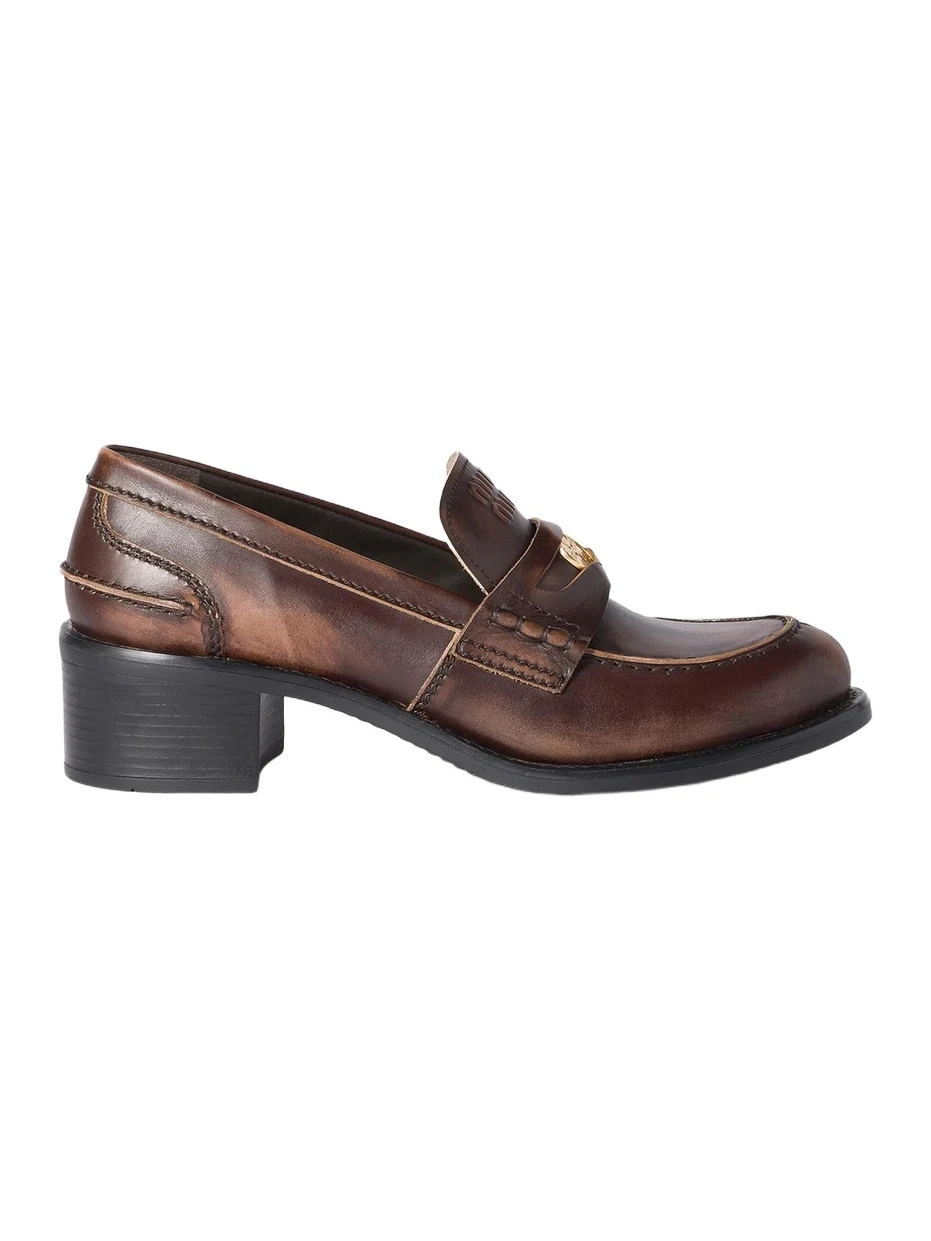 Women's Decò Calf Leather Loafers