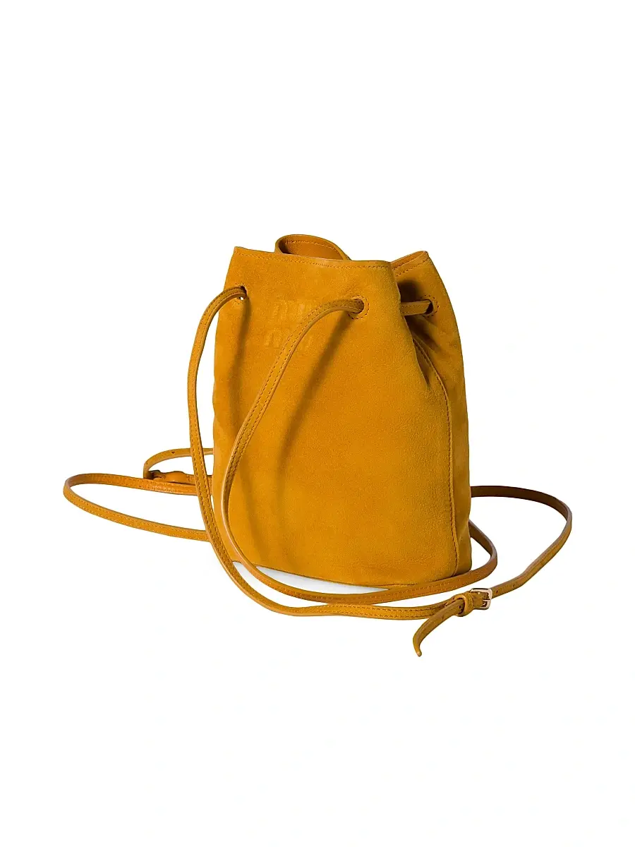 Miu Miu Women's Suede Pouch | Thumbnail 2