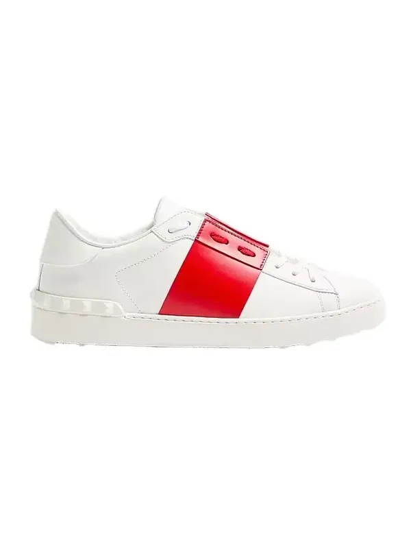 Men's Calfskin Open Sneaker Men's Calfskin Open Sneaker