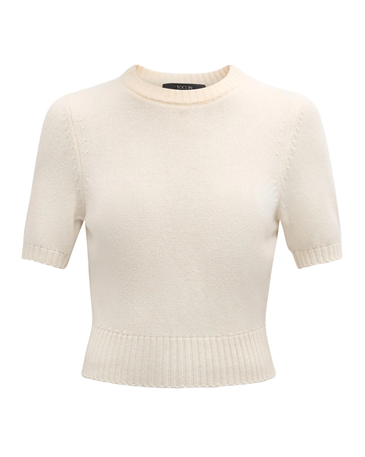 Toccin Elsie Short-Sleeve Sweater