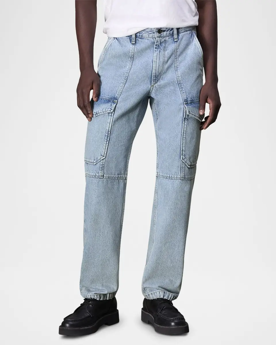 rag & bone Men's Fit 4 Denim Cargo Pants | Thumbnail 4 rag & bone Men's Fit 4 Denim Cargo Pants | Thumbnail 4