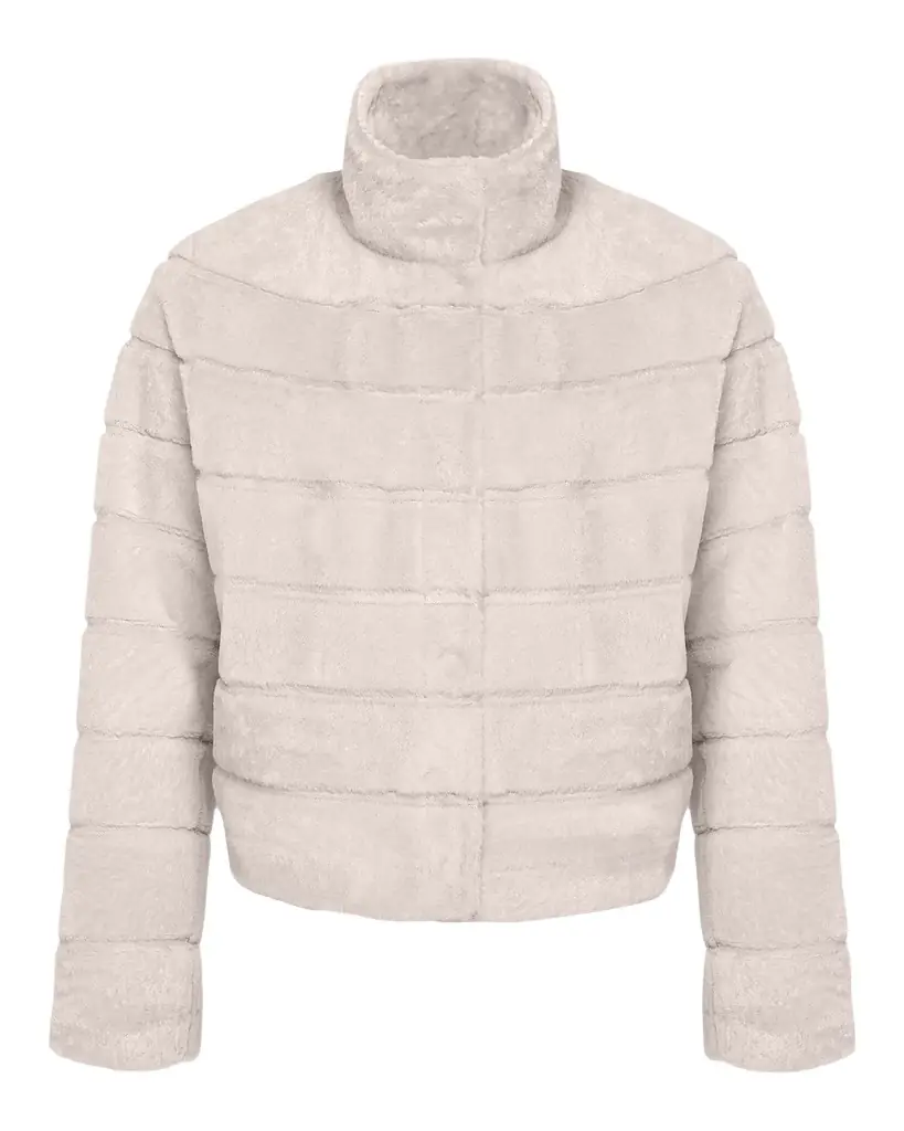 Reversible Textured Lamb Shearling Jacket Reversible Textured Lamb Shearling Jacket