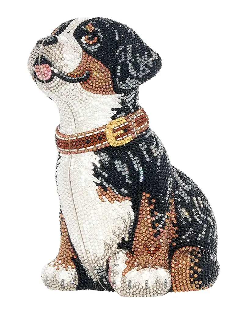 Judith Leiber Couture Puppy Juno Crystal Minaudiere | Image 1 Judith Leiber Couture Puppy Juno Crystal Minaudiere | Image 1