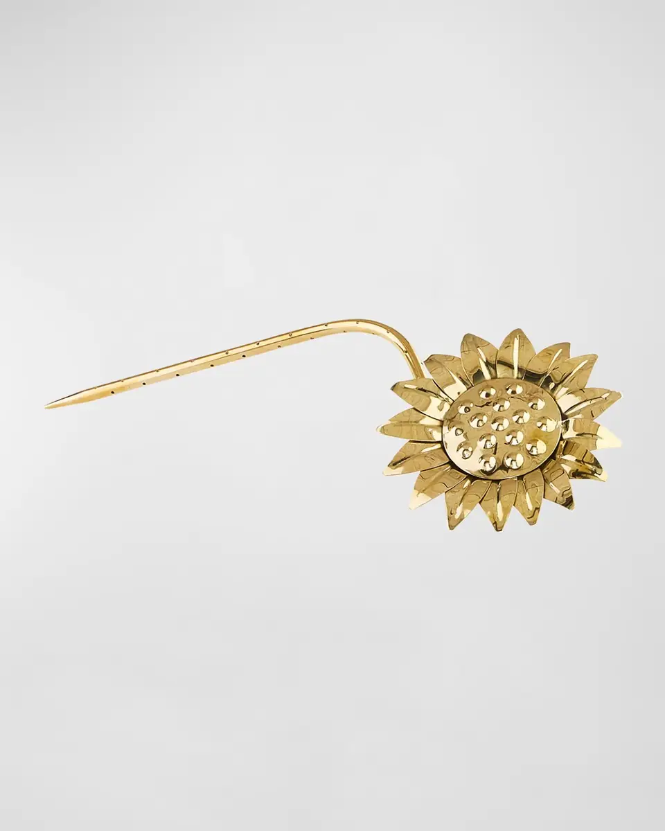 Jonathan Adler Brass Flower Bouquet, Set of 7 | Thumbnail 4