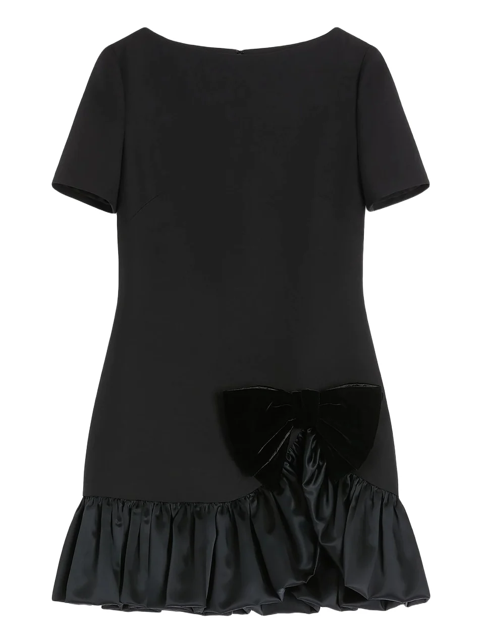 Women's Crepe Couture Short Dress