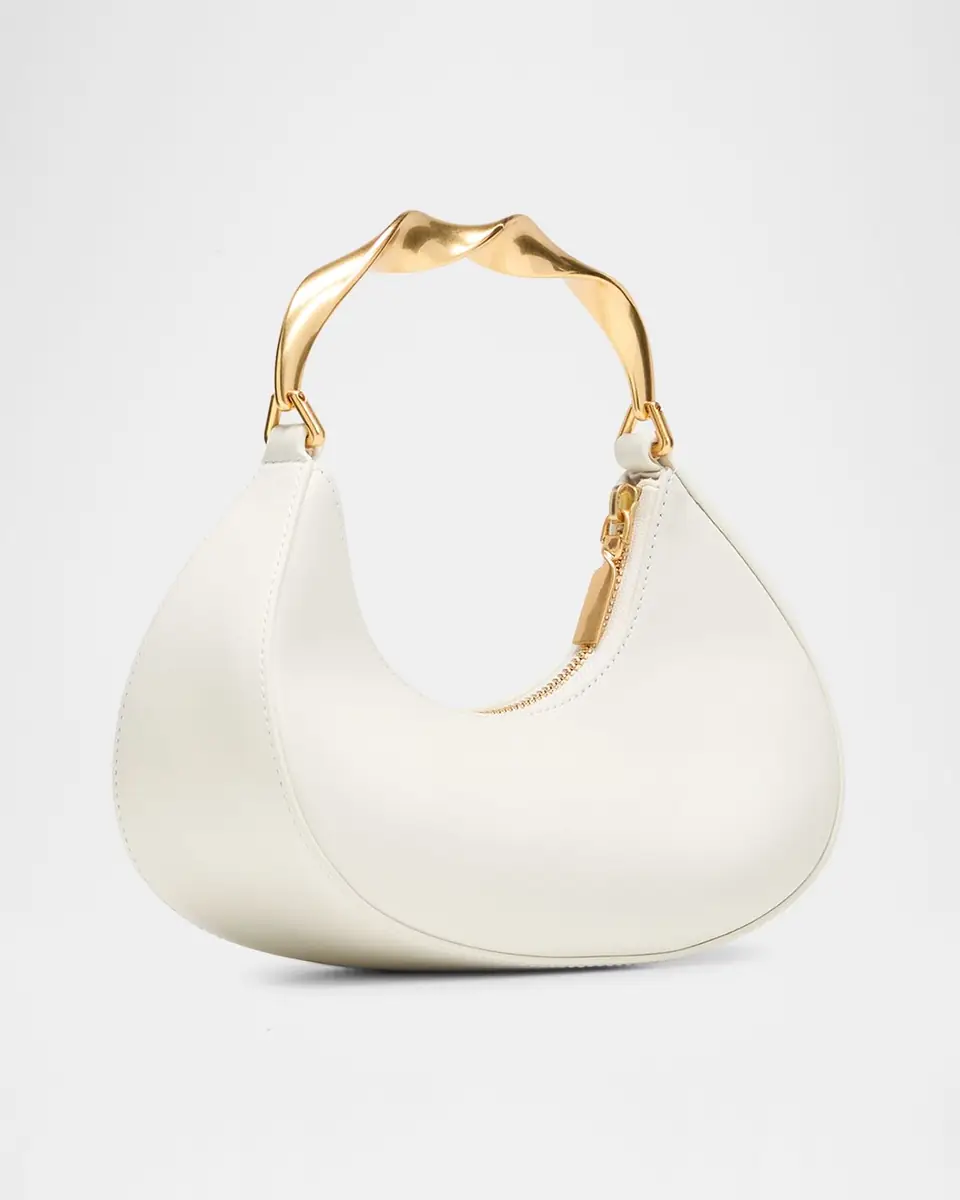 Simkhai Nixi Twist Leather Top-Handle Bag | Thumbnail 2 Simkhai Nixi Twist Leather Top-Handle Bag | Thumbnail 2