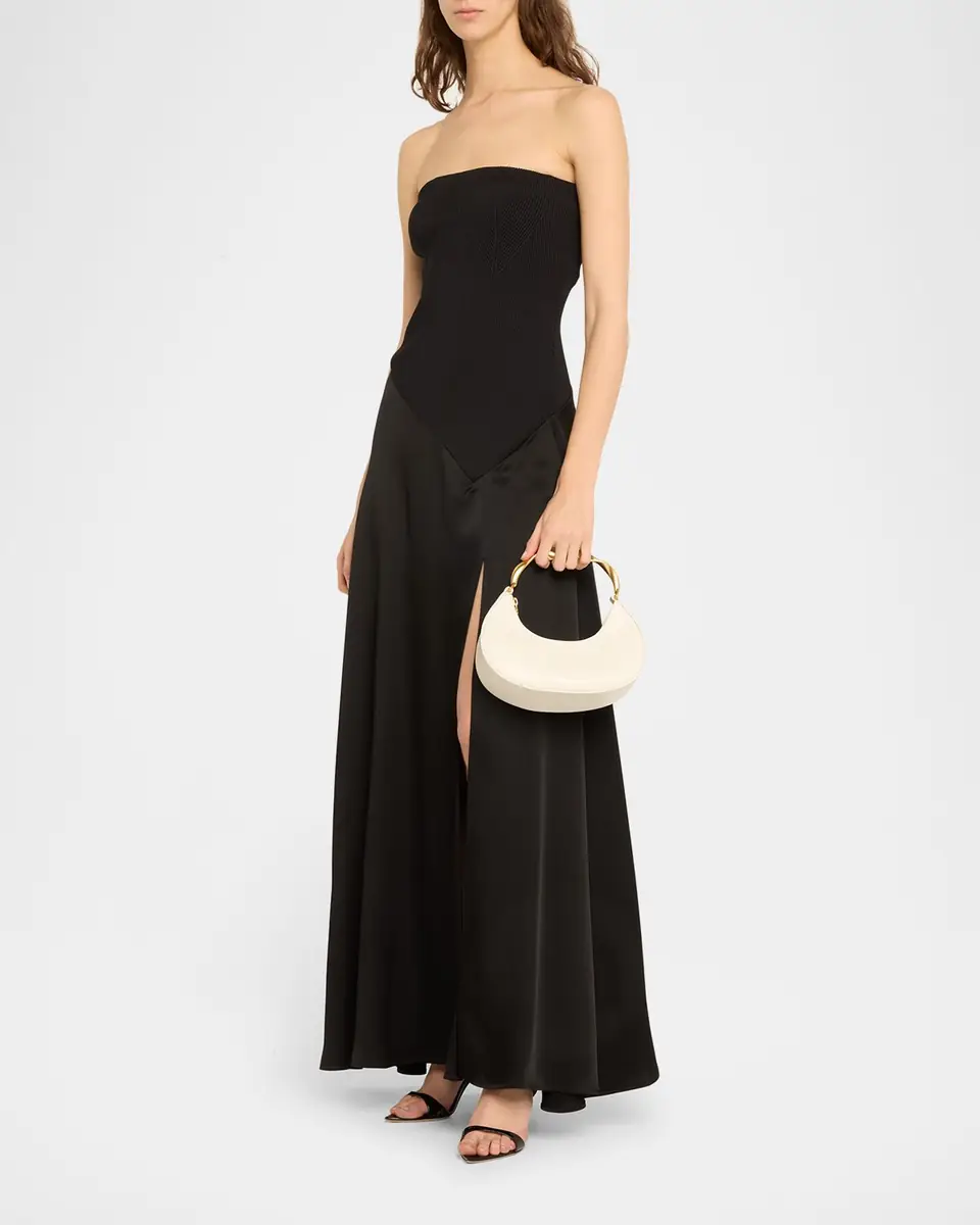 Simkhai Nixi Twist Leather Top-Handle Bag | Thumbnail 4 Simkhai Nixi Twist Leather Top-Handle Bag | Thumbnail 4