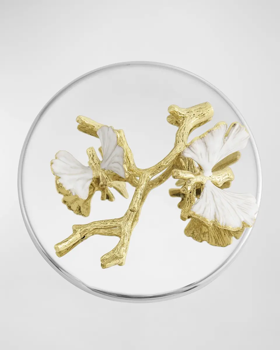 Michael Aram Butterfly Ginkgo White & Gold Candle | Thumbnail 3 Michael Aram Butterfly Ginkgo White & Gold Candle | Thumbnail 3