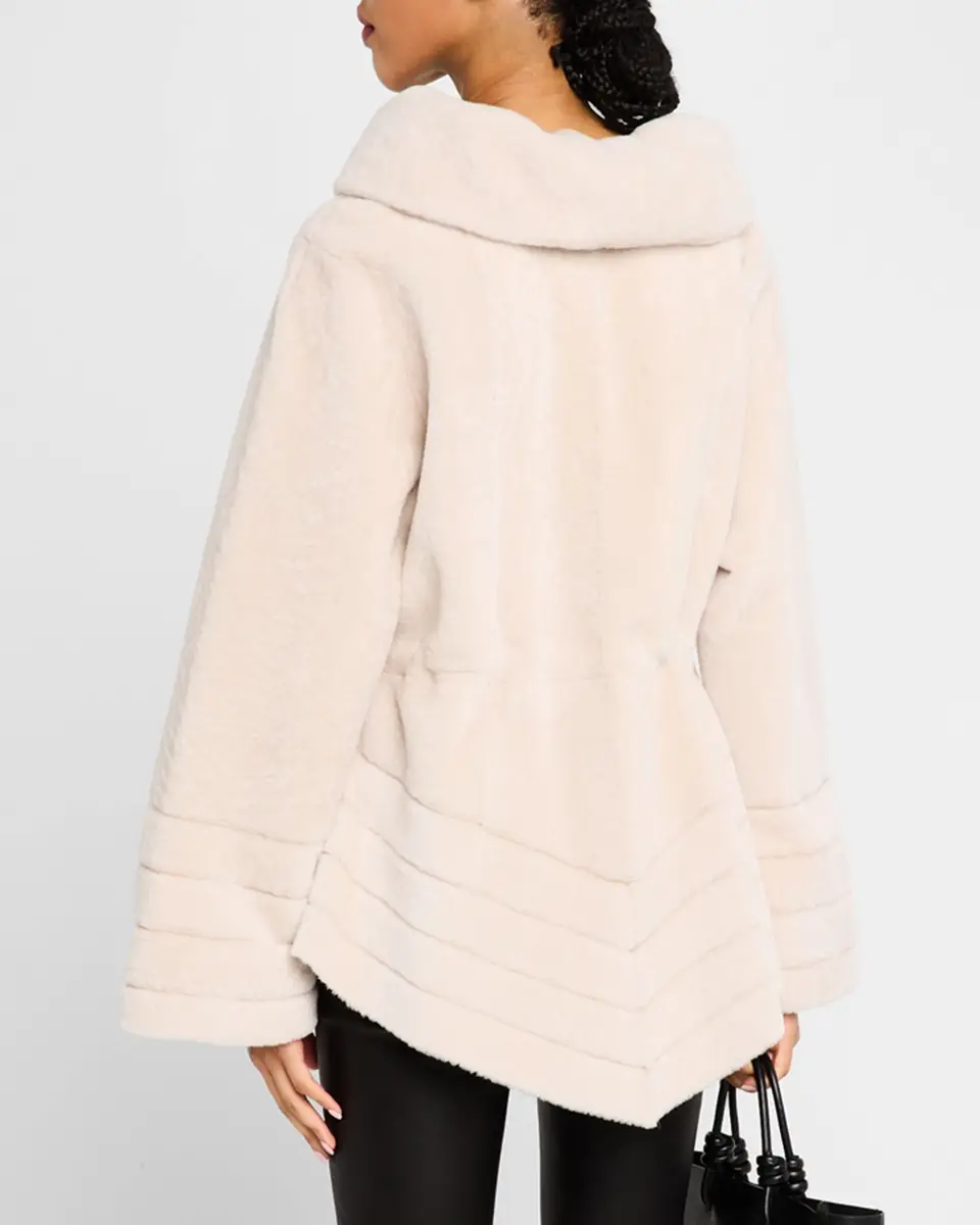 Gorski Reversible Textured Lamb Shearling Jacket | Thumbnail 2 Gorski Reversible Textured Lamb Shearling Jacket | Thumbnail 2