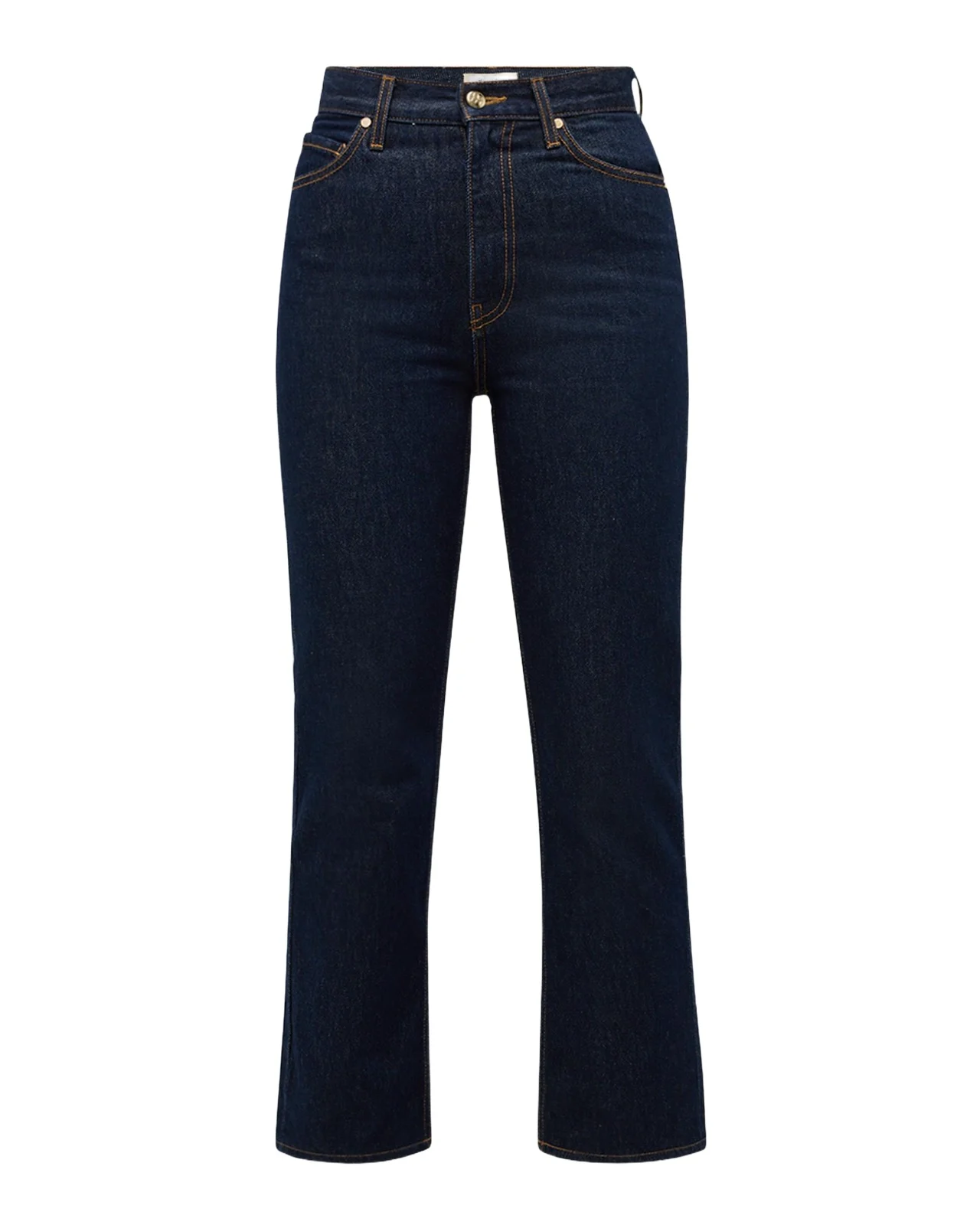 The Agnes Cropped Straight-Leg Denim Jeans The Agnes Cropped Straight-Leg Denim Jeans