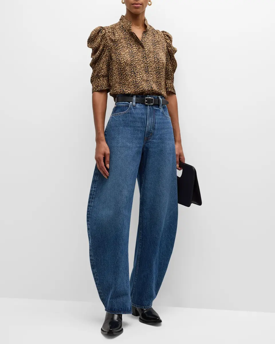 Frame Baggy Bubble Jeans | Thumbnail 2 Frame Baggy Bubble Jeans | Thumbnail 2